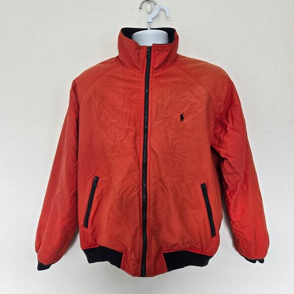 Polo by Ralph Lauren Men's VTG Fleece Lined Wind Breaker Jacket Heavy Coat Sz M - Picture 1 of 8